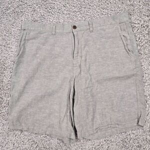 Patagonia Mens Back Step Hemp Organic Cotton Shorts Gray Size 38 Coastal Classic